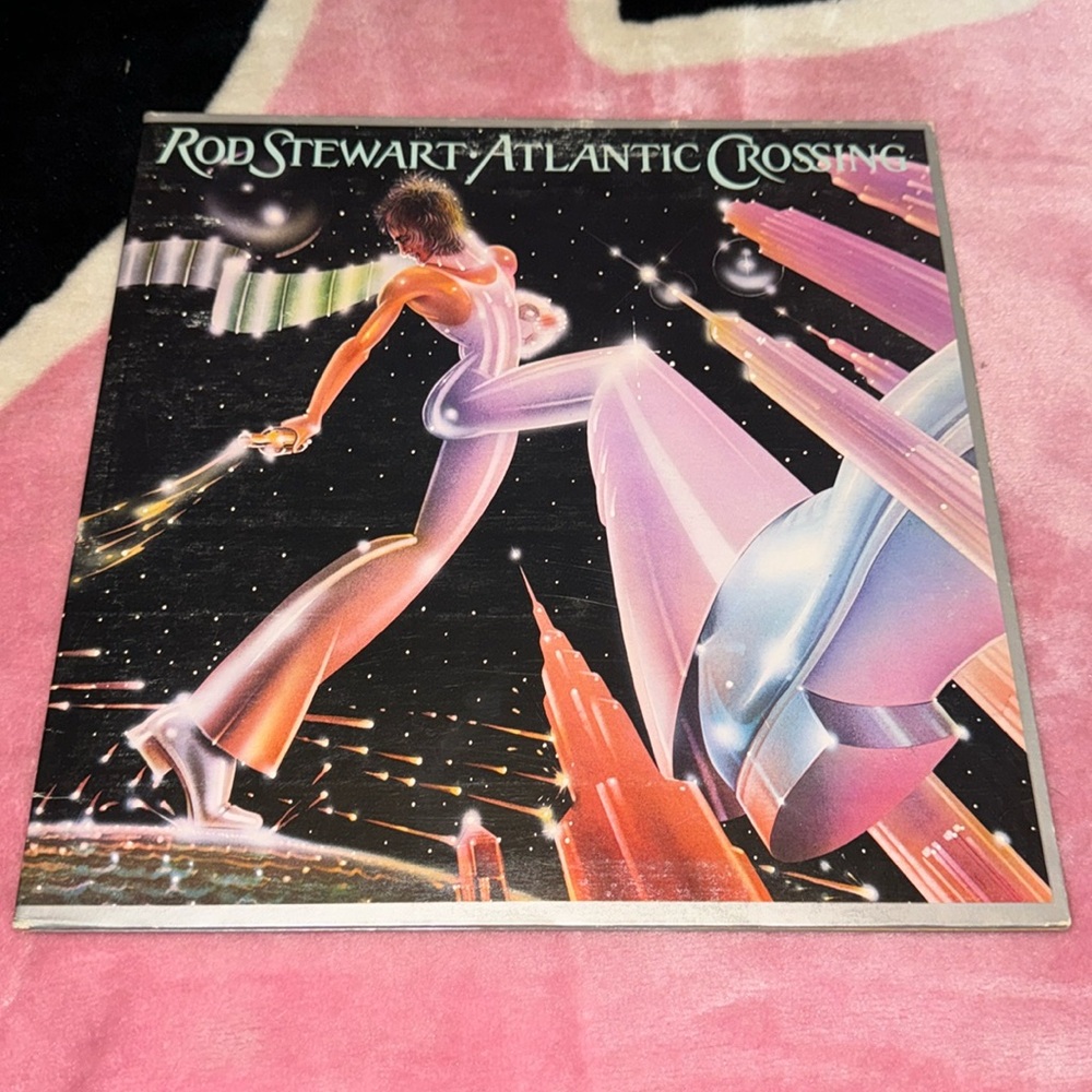 Vintage Rod Stewart Vinyl Record